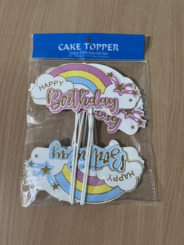 SET CẮM GIẤY CẦU VỒNG 5