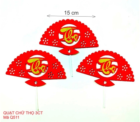 SET QUẠT CHỮ THỌ 3CT