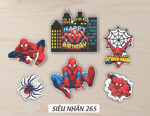 SET CẮM GIẤY SIÊU NHÂN 265