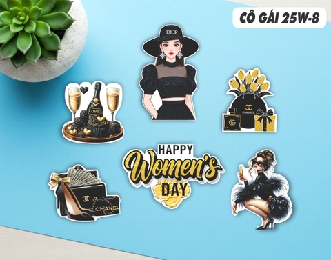 SET CẮM GIẤY CÔ GÁI 25W8