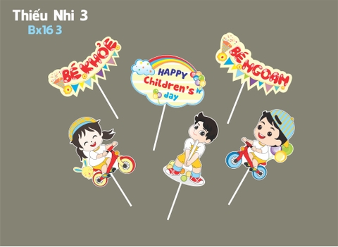 SET CẮM GIẤY THIẾU NHI 3
