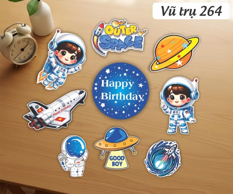 SET CẮM GIẤY VŨ TRỤ 264
