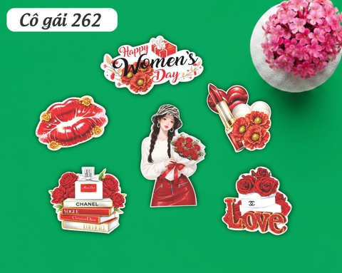 SÉT CẮM GIẤY CÔ GÁI 262