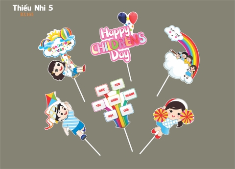 SET CẮM GIẤY THIẾU NHI 5