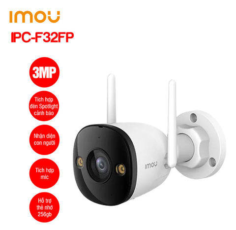 Camera IP Wifi Imou IPC-F32FP (3Mp, có màu, có míc)