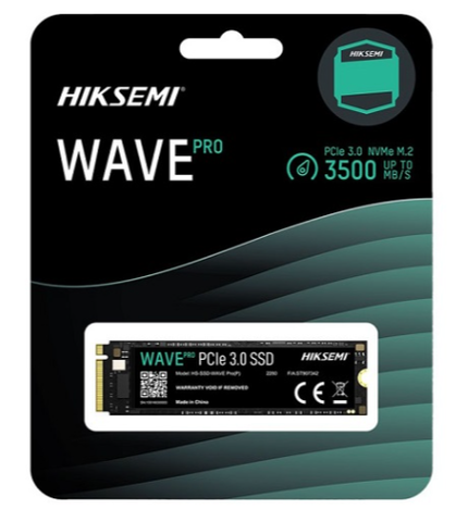 SSD 512Gb HIKSEMI Wave M.2 2280 Pci-e Gen3x4 3.0 Nvme (tốc độ đọc 3500 Mb/s | ghi 18000 Mb/s)