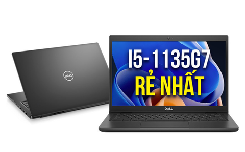 Laptop cũ [95%] Dell Latitude 3420 (i5-1135G7 | 8GB | 256GB | 14 inch FHD | Đen) Tặng túi + Chuột *BẢO HÀNH 03 THÁNG*