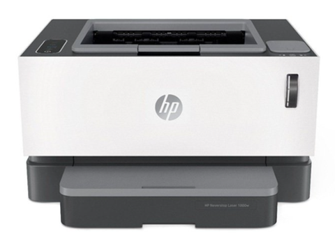 Máy in laser đen trắng HP Neverstop 1000W (4RY23A) - Đơn năng, in qua wifi, qua cổng USB