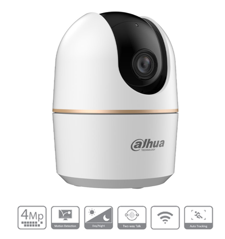 Camera IP Wifi 4MP Hero A1 4MP DAHUA DH-H4AE (xoay 360 độ, đàm thoại 2 chiều, hồng ngoại 10m)