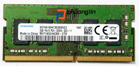 Ram Laptop 4GB DDR4 2666Mhz - Cũ bóc máy BH 12 tháng