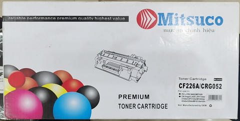 Hộp mực 26A (CF226A/CRG052) Mitsuco - Dùng cho máy in HP Pro M402 MFP M426 Canon 212 214 MF421 424 426 428 429