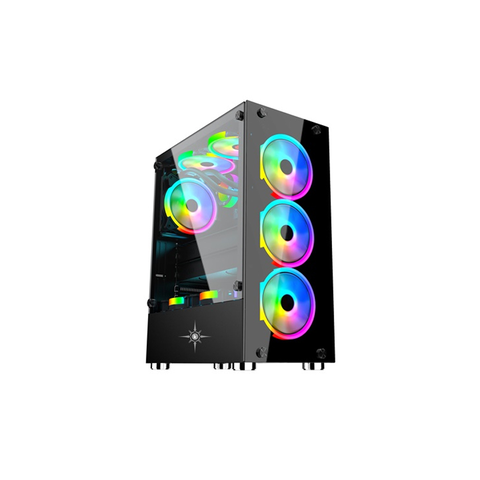 Vỏ case KENOO ESPORT K300-3F - Màu Đen
