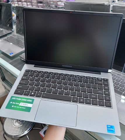 Laptop Hasbeen (HB14500) Core i5-5200u Ram16G SSD256 Màn 14.1FHD (👉Win 11 Home Bản Quyền) -Vỏ nhựa Bạc Xanh-Phím Led
