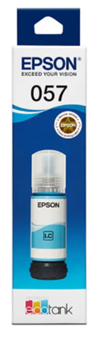Mực in Epson 057 LC Light Cyan (Xanh nhạt) (C13T09D500/C13T09D598) - Dùng cho máy in Epson L8050, L18050
