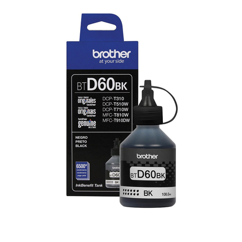 Mực in phun BTD60BK Brother HL - T4000DW DCP-T220/T220/T310/T420W/T426W/T510W/T520W/T525W/T710W/T720DW/T820DW/T825DW MFC-T810W/T910DW/T920DW/T925DW/T4500DW