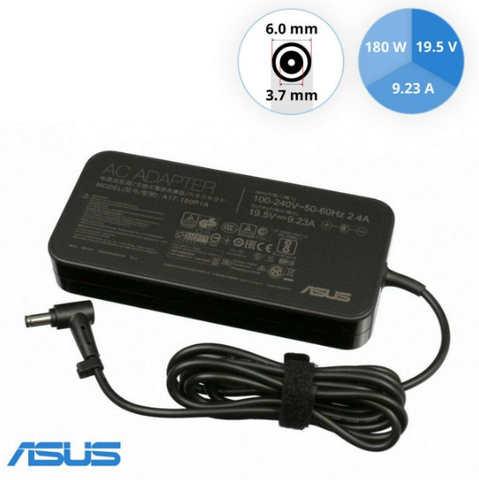 Sạc Laptop Asus 19.5V/9.23A 180W Chân kin to (6.0 mm x 3.7 mm)