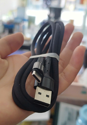 Cáp sạc nhanh USB to Type - C Hoco LS442 (dây dài 2M)
