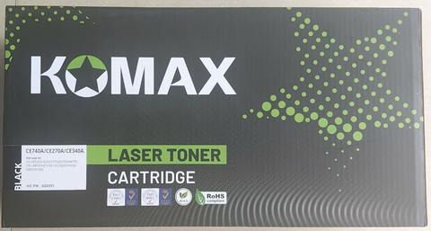 Hộp mực đa năng Laser màu H CE740/CE270/CE340 (BK) - H CP5220/5225n/dn/5525/M775dn Komax