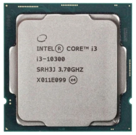 CPU Intel Core i3-10300 (Socket 1200 | Base 3.7 GHz | Turbo 4.4GHz | 4 Cores | 8 Threads) - Tray không quạt full VAT