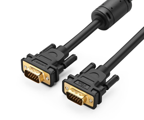 Cáp VGA 3+6C dài 3M cho Màn Hình, Máy Chiếu Ugreen 11631