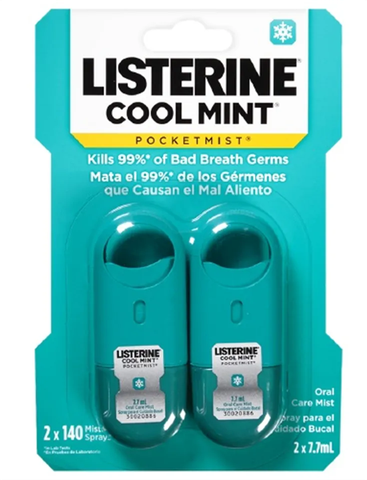 Xịt thơm miệng listerine- VỈ 2 CHAI