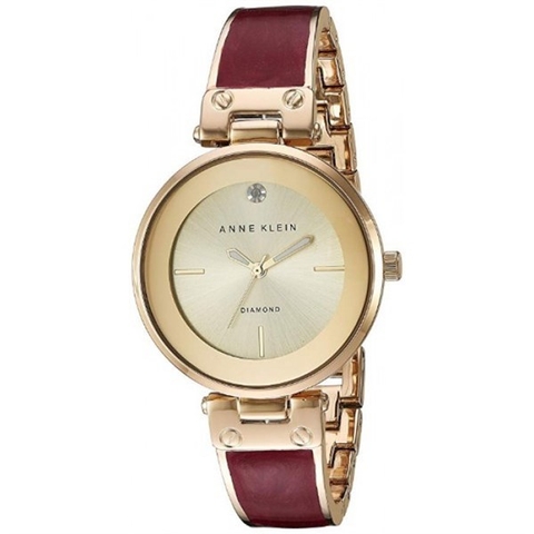 Đồng hồ Anne Klein AK2512 size 34mm Mỹ- dây ceramic diamond