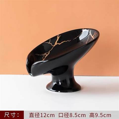 Khay Đựng Xà Bông, Khay Để Xà Phòng 200g Chất Liệu Gốm Sứ Cao Cấp Có Rãnh Thoát Nước mp87