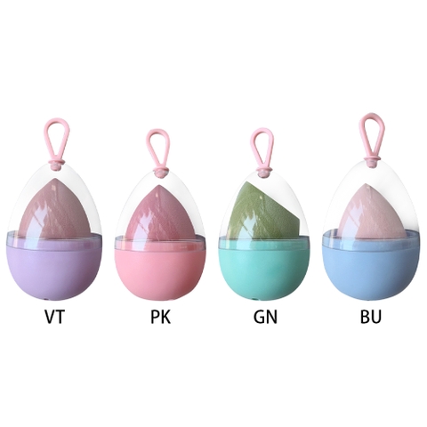 Mút trang điểm trứng kèm vỏ bảo vệ