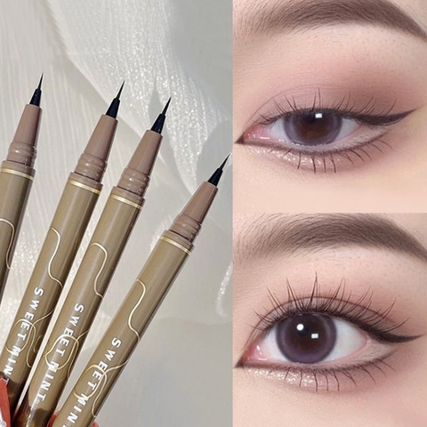 SWEET MINT Bút kẻ mắt Chống thấm nước lâu trôi bền màu 0.01mm Dễ sử dụng