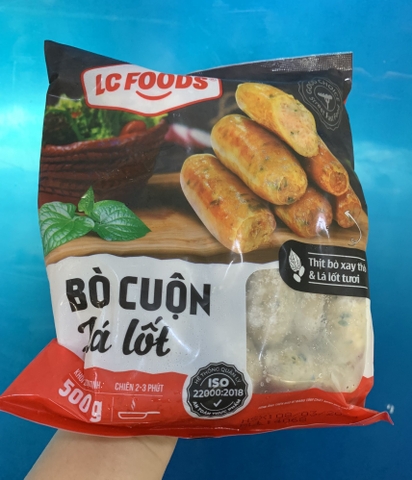 Bò lá lốt GT LC (35c / 500g / Gói)