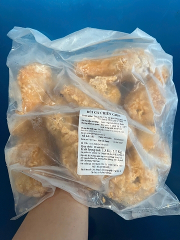 Đùi gà chiên giòn MVP (1.4-1.5kg / 10 cái / Gói)