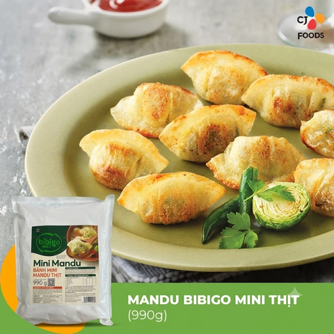 MINI Mandu nhân thịt Bibigo (110v / 990g / Gói)