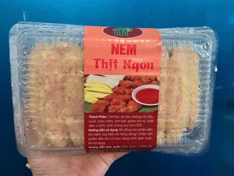 Nem thịt ngon TN (20 cái / 500g / Hộp)