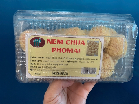Nem chua viên phô mai TN (12v / 320g / Hộp) - Viên lớn