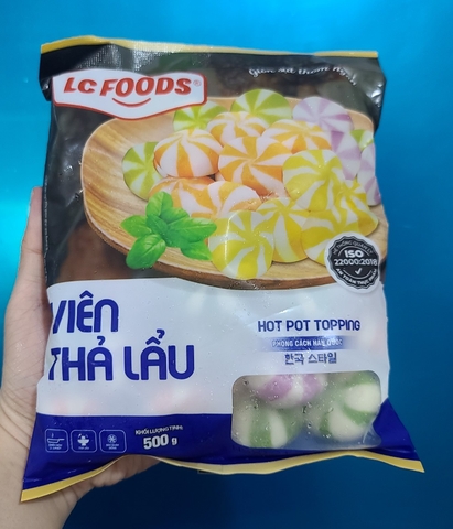 Viên thả lẩu hỗn hợp LC (500g / Gói)