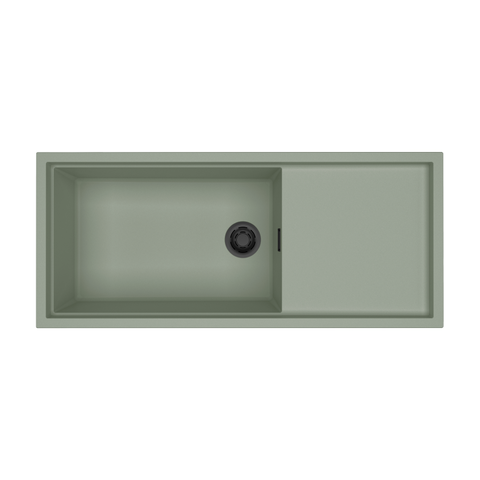 Chậu rửa chén đá granite 1 hố kích thước 116cm Malloca SENSE K82