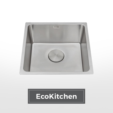 Chậu rửa chén 1 hố inox 304 kích thước 54cm – lắp âm hoặc dương Malloca MS6054