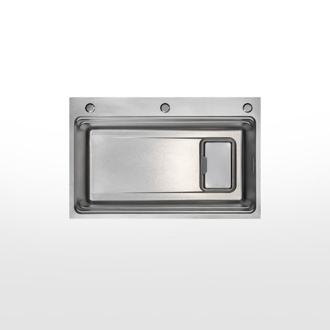 Chậu Rửa Chén 1 hố Inox 304 Silver kích thước 77cm Malloca Silver MS7750SI