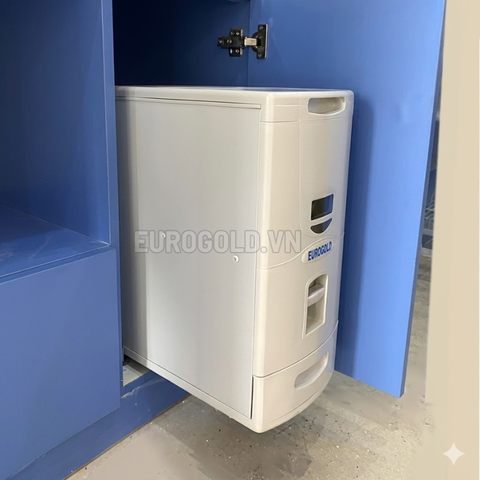 Thùng gạo âm tủ Eurogold GA300W - tủ 30cm