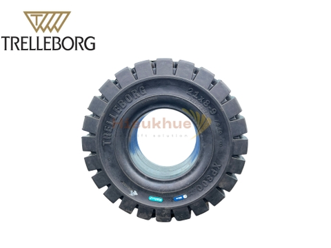 Lốp đặc xe nâng hiệu TRELLEBORG size 21x8-9 thương hiệu SriLanka