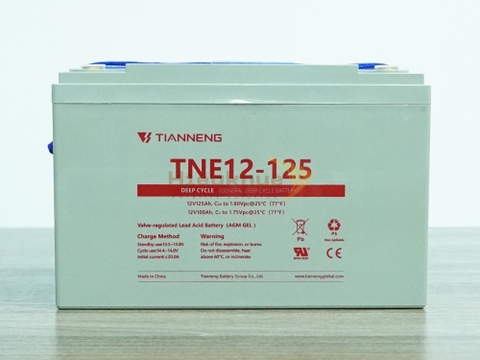 Bình điện xả sâu 12V - 125Ah THIÊN NĂNG (TIANNENG) TNE12-125