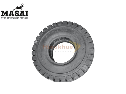 Lốp đặc xe nâng hiệu MASAI size 650-10 thương hiệu Thái Lan