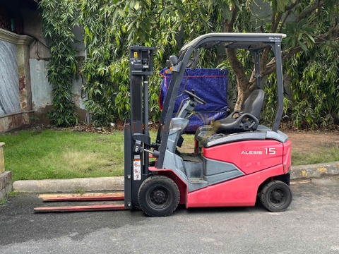 Xe nâng điện ngồi lái NICHIYU FB15PN-80B-300 năm 2022, nâng cao 3m