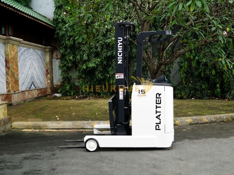 Xe nâng điện đứng lái NICHIYU FBRMW15-85B-550MCS