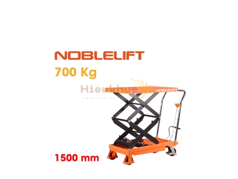 Xe nâng mặt bàn 700 kg nâng cao 1.5 m NOBLELIFT TFD70