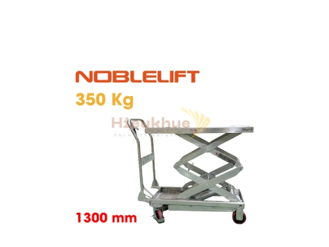 Xe nâng mặt bàn inox 350 kg nâng cao 1.3 m NOBLELIFT  TFD35S