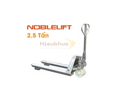Xe nâng tay thấp Inox 2.5 tấn NOBLELIFT ACS25