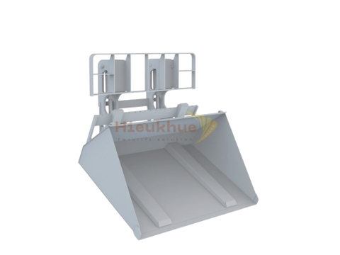 Bộ Gàu Xúc Xe Nâng (Forklift Bucket) - Xúc Cát, Nông Sản, Vật Liệu