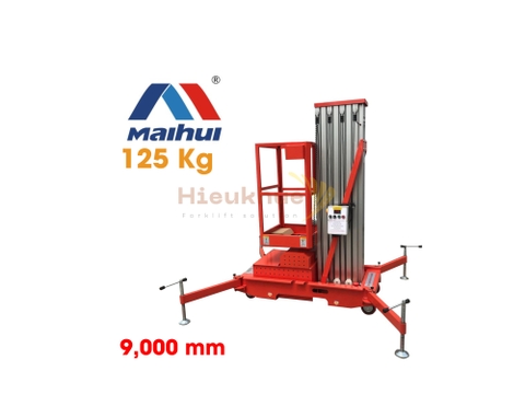 Xe thang nâng người mini 125 kg lên cao 9 mét MAIHUI Model GTWY9-125A