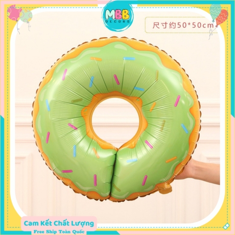 Bong Bóng Hình Bánh Kẹo Ngọt Màu Pastel Dễ Thương